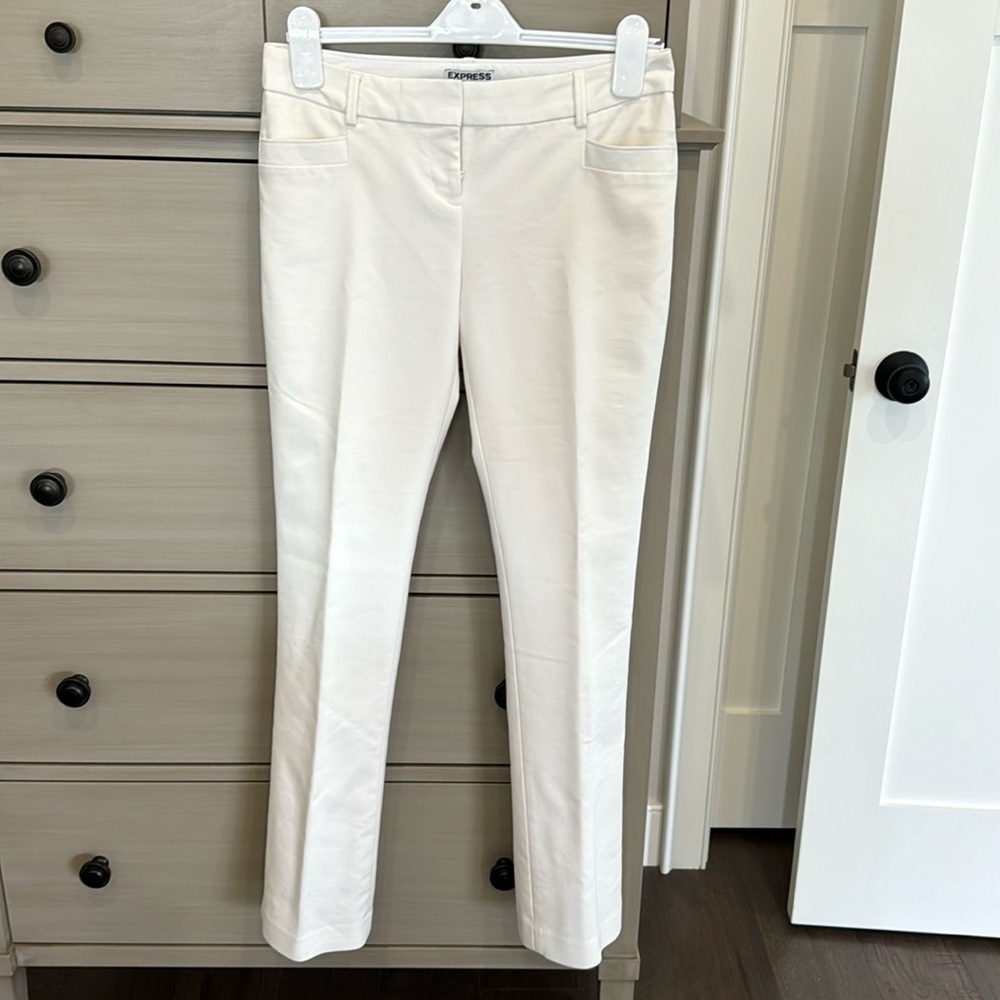 White express business, casual slacks, straight leg size 2R low rise